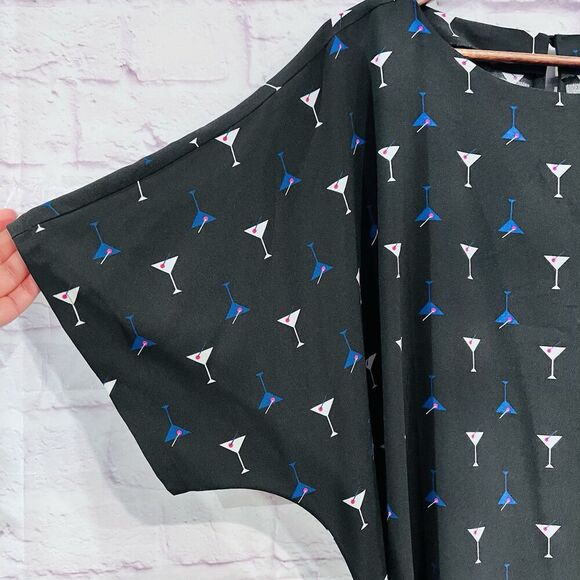 Modcloth Just A Little Something Dress Plus Size 2X Belted Shift Retro New - Picture 7 of 11